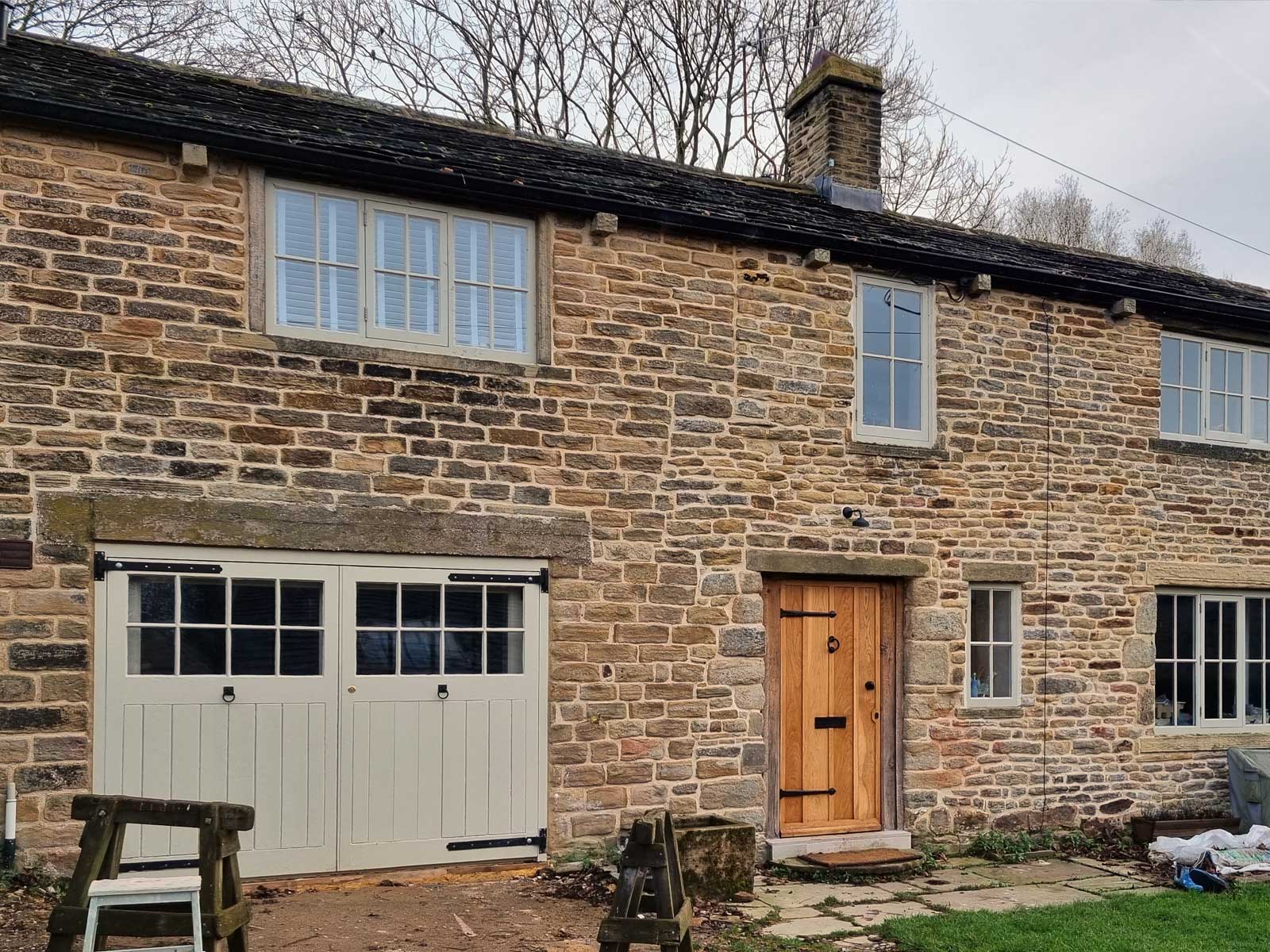 Conversion of Garage to Kitchen in Little Padfield