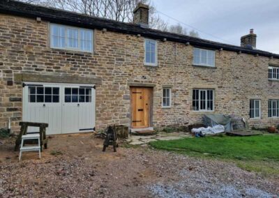 Conversion of Garage to Kitchen in Little Padfield