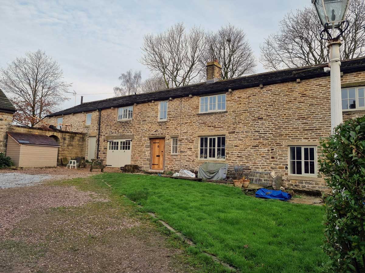 Conversion of Garage to Kitchen in Little Padfield