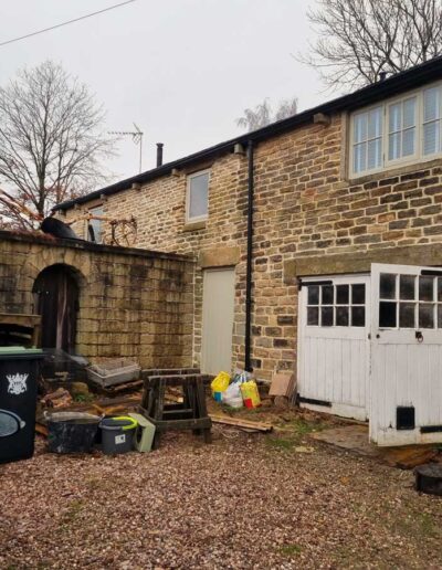 Conversion of Garage to Kitchen in Little Padfield